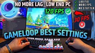 GAMELOOP SETTING FOR LOW END LAPTOP | FPS BOOST FOR PUBG