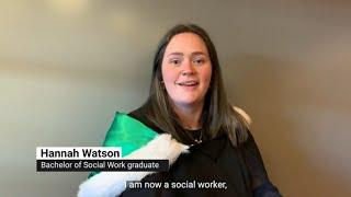Social work graduate inspired to make change