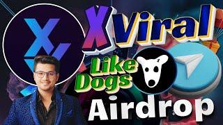 Xviral new Telegram Mining App | Xviral new Airdrop | New Airdrop Like Dogs | Best Crypto Airdrop