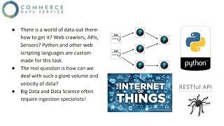 Data Science Basics (3/14/16) - Commerce Data Academy