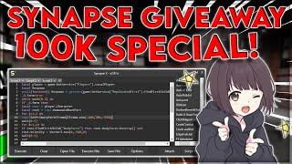 FREE Synapse X Keys + Free Robux Giveaway | 100,000 Subscriber Special! |