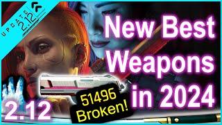 Cyberpunk 2077 - NEW Best Weapons 2024 - The Best Guns - Best Melee Weapons + Mods in version 2.12!