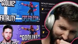 Reacting to "Fatality making Falcon Look *GODLIKE*"