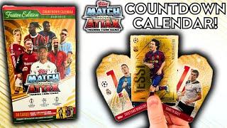 MESSI GOLD EDGE EDITION & SQUADZONE CARDS! | TOPPS MATCH ATTAX 2024/2025 COUNTDOWN CALENDAR OPENING