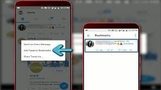 How to Bookmark a Tweet on Twitter in Android