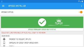 Install Xposed framework on S7/S8 |  Android Nougat 7.0 Live Installing