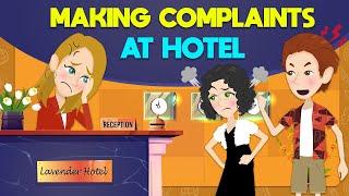 At the Hotel Conversation - Making Complaint | English Speaking Practice