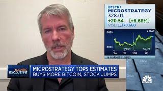 MicroStrategy's Michael Saylor says hold onto bitcoin and stomach the volatility