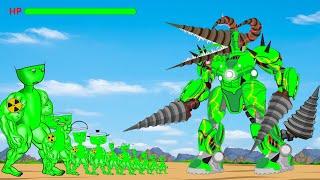 Evolution Of Green Titan Drillman : What is energy conversion? Ranked From Weakest To Strongest