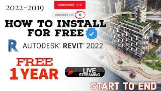 Installation process of Software Autodesk REVIT 2021-2024 | Start to End ! 01  #Trending