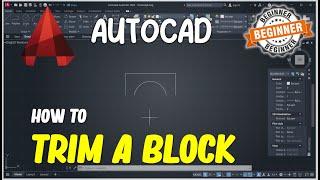 AutoCAD How To Trim A Block