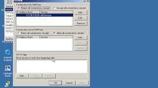 Blocking Website Using Net Proxy