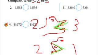 1.4: Ordering Decimals