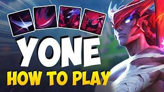 HOW TO PLAY YONE MID/TOP FOR BEGINNERS | YONE Guide Season 11 | League of Legends