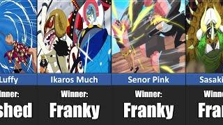 EVERY Franky Fight in One Piece