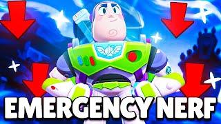 Buzz Lightyear EMERGENCY NERFED + Secret Berry Nerf!