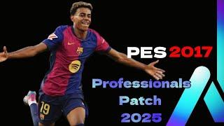 Pes 2017 | Professionals Patch New Game 2025