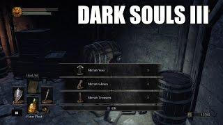 DARK SOULS III - (pick up) Mirra Armor and Chloranthy Ring