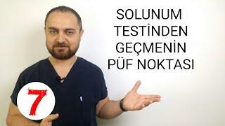 SOLUNUM TESTİNDEN GEÇMENİN KOLAY YOLU? Solunum fonksiyon testleri neye yarar?