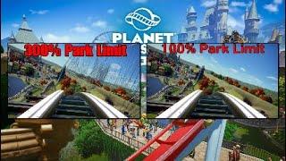 100% Park Limit = 300% Park Limit Ride Cam Comparison