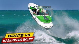 UNEXPECTED ROUGH WAVES! | Boats vs Haulover Inlet