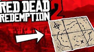 Red Dead Redemption 2 beta hanging Rock treasure map location