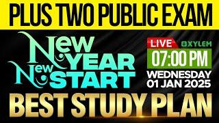 Plus Two Public Exam | New Year, New Start Best Study Plan | Xylem Plus Two