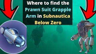 Where to find Prawn Suit Grapple Arm Fragments in Subnautica Below Zero