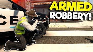 NEW ARMED ROBBERY UPDATE! - Flashing Lights Multiplayer Gameplay - Police Roleplay Sim