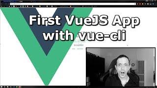 VueJS - Using vue-cli to create a WebApp