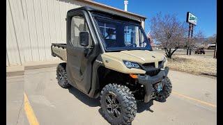 2024 U-Force 1000 SATV Flip windshield/rear tinted window and Factory POWER doors!