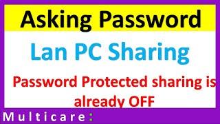 How to Fix Enter Network Password Credentials in LAN computer