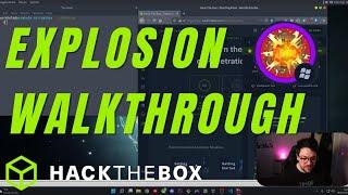 Explosion Hack the Box Tutorial Walkthrough