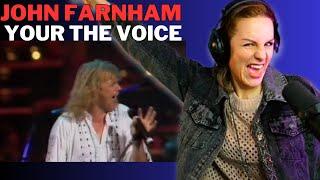 John Farnham *Your the voice* VOCAL REACTION!   