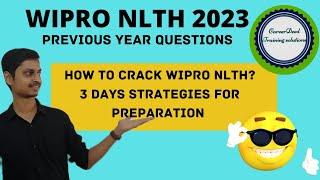 WIPRO Aptitude questions|wipro nlth  questions|wipro Elite questions