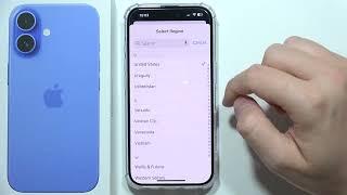 iPhone 16: How to Change Region