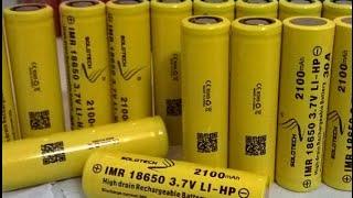 A Trantix Review - The IMR 18500 20 AMP Battery by Solotech