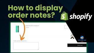 How to activate order notes on Cart page in your Shopify store