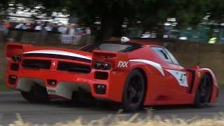 Ferrari FXX Evoluzione BURNOUT & EXTREME V12 SOUND