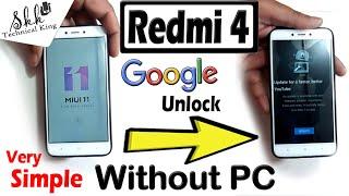 Redmi 4 Google Unlock Google Account Bypass without Computer. so simple tricks. #Redmi4GoogleUnlock