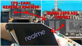 Change eMMC Oppo A3s CPH1853 | CPU+eMMC From Board Realme 2 RMX1805