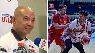 Guiao on SMB vs ROS 2024 semis: 'Walang pressure sa'min'