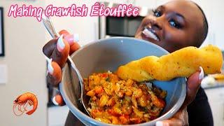 #etouffee #cookwithme Making Crawfish Étouffée | Cooking with Yassy | Inspired  by @TheCajunNinja