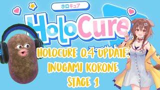 New HoloCure 0.4 Update Inugame Korone Stage 1 Playthrough