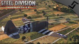 P-47 Close Air Support - Steel Division: Normandy 44 - Beta Gameplay