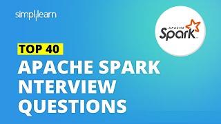Apache Spark Interview Questions And Answers | Apache Spark Interview Questions 2020 | Simplilearn