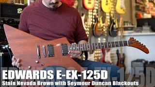 The discontinued ESP Edwards explorer is a budget Metallica guitar. Was it really made in Japan?