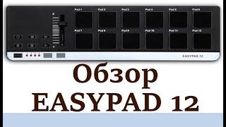 Обзор easypad 12 | Миди контроллер для ударных | Миди пэды midi pad