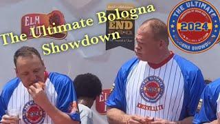 2024 Ultimate Bologna Showdown Knoxville Tennessee Joey Chestnut Mayor Glenn Jacobs AKA Kane MLE