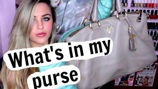 What's In My Prada Purse